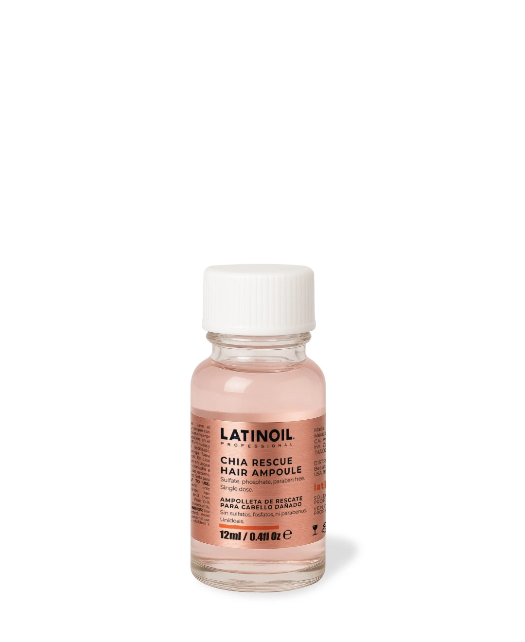 Ampolleta capilar Chía Rescue Ampoule 12 ml para cabello dañado
